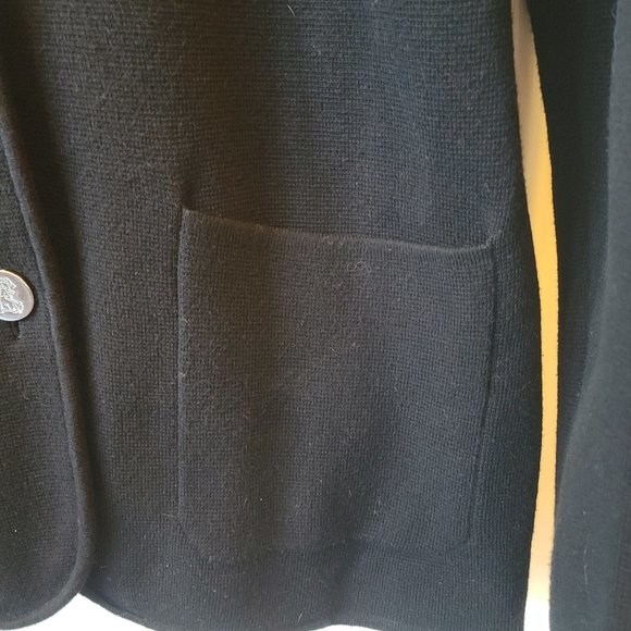 Chaps Cotton Blend Button Cardigan - Picture 3 of 9